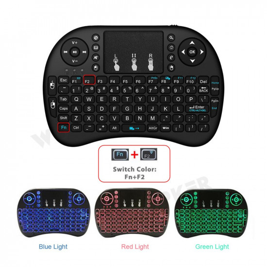 Mini clavier télécommande sans fil 2.4 GHz